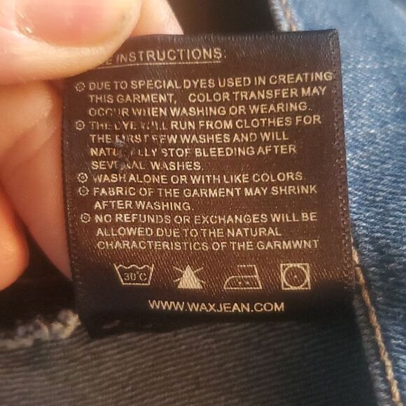 Wax Jean s Button Down Mini Skirt - Picture 5 of 8